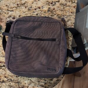 Duluth Gray Brown Crossbody Bag